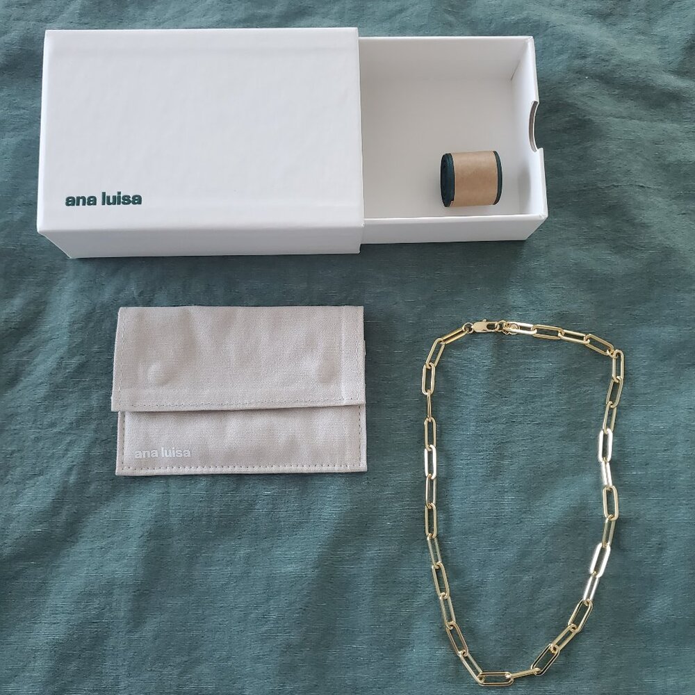 Anna Luisa Chain Necklaces + Gift Box (New)
